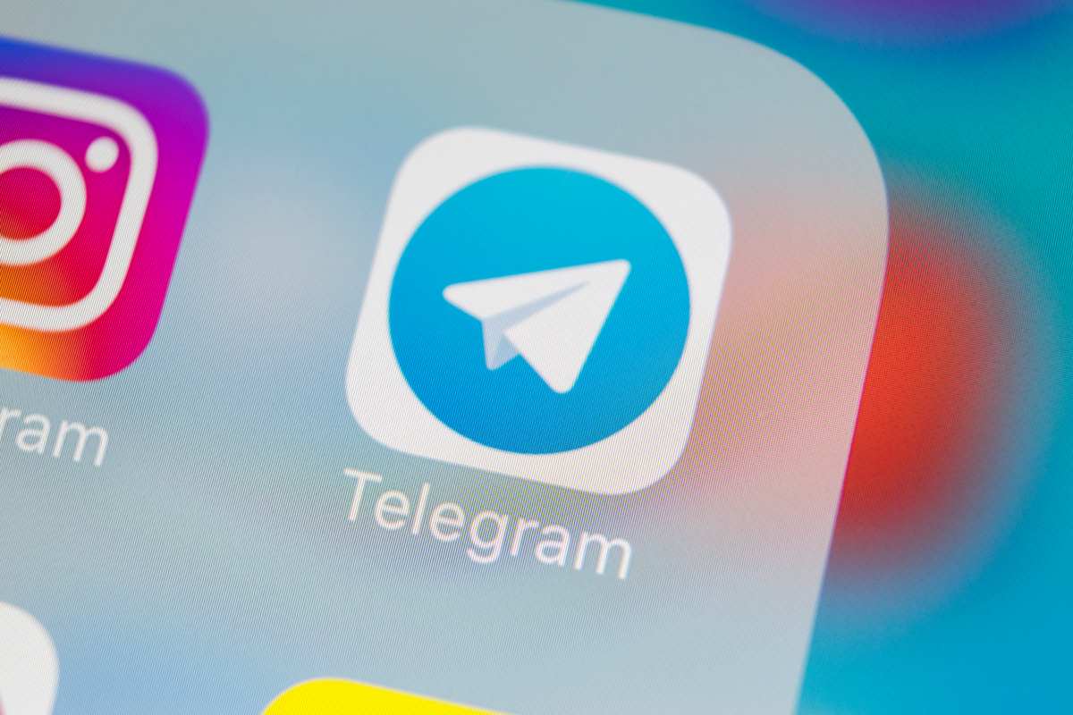 Telegram aplikacia titulka