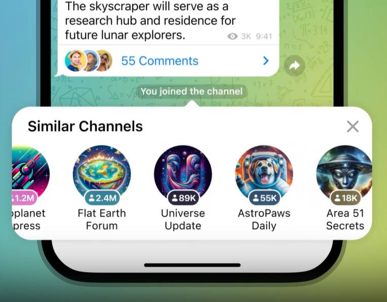 Telegram podobne kanaly