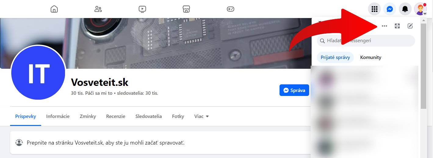 ako nastavit v messengeri stav offline pre konkretnu osobu navod_1
