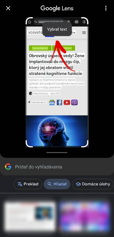 ako skopirovat text z fotografie navod_3