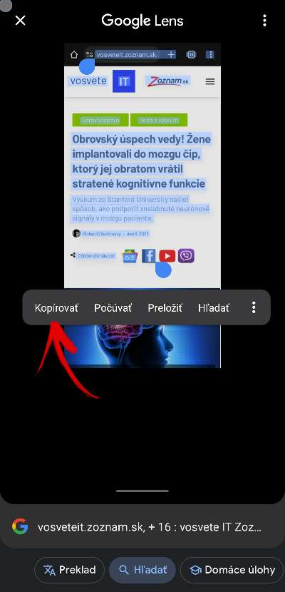 ako skopirovat text z fotografie navod_4