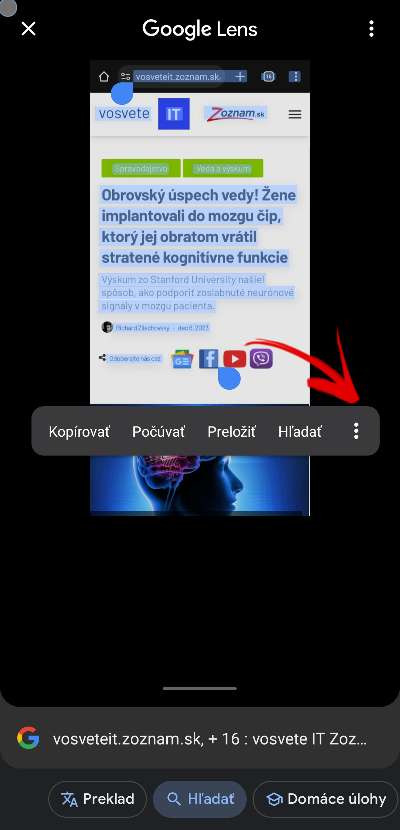 ako skopirovat text z fotografie navod_5
