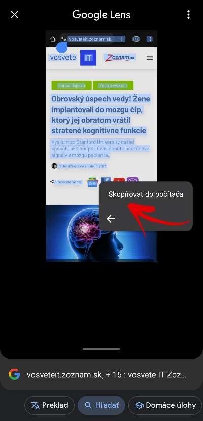 ako skopirovat text z fotografie navod_6