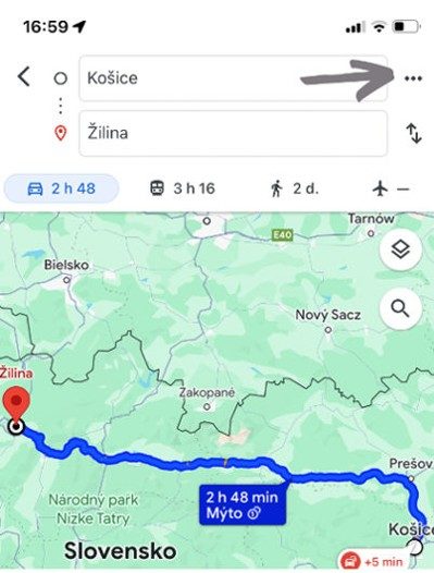 google mapy
