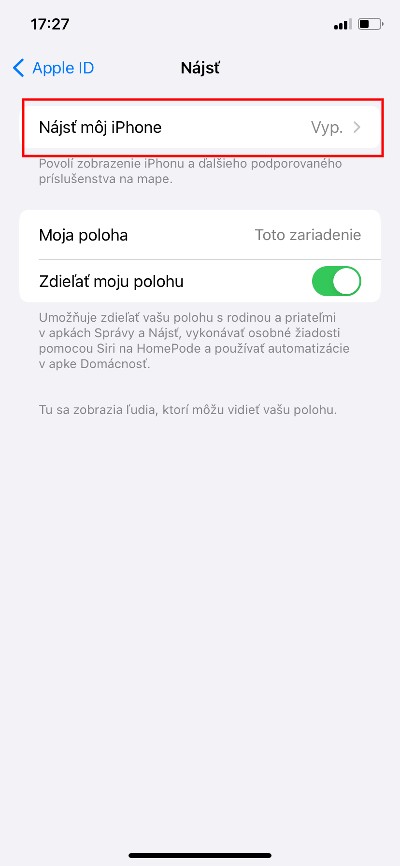 najst moj iphone