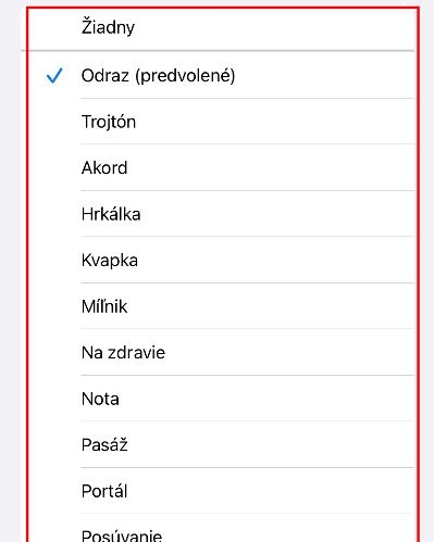 predvolené