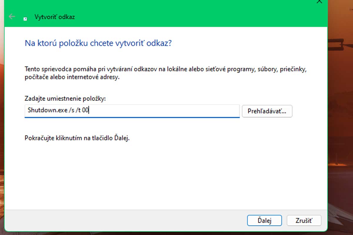 Vypnite si počítač rýchlejšie