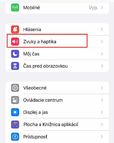 zvuky a haptika