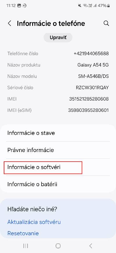 Ako zapnut vyvojarske nastavenia Samsung navod_2