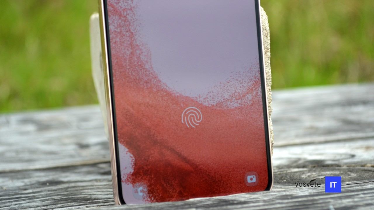 Vivo telefon so skenerom odtlackov prstov