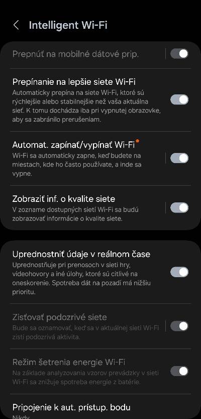 Inteligentne Wi-Fi alebo Wi-Fi Asistent