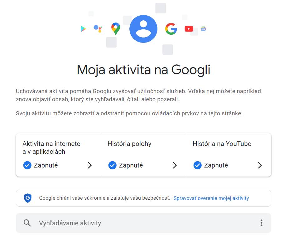 Moja aktivita na Google_1