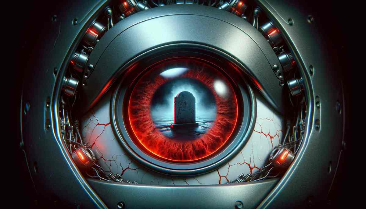 ROBOT AI oko a predpovedanie smrti