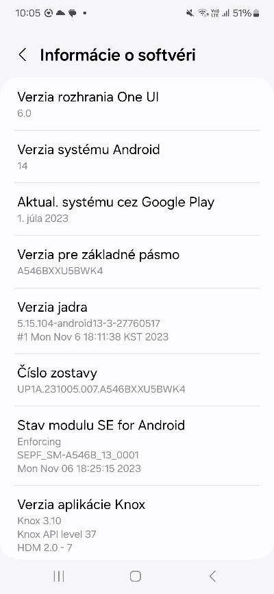 Samsung Galaxy A54 5G_Android 14