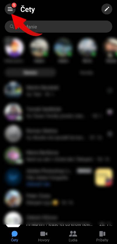 ako najst archivovane konverzacie messenger navod_1