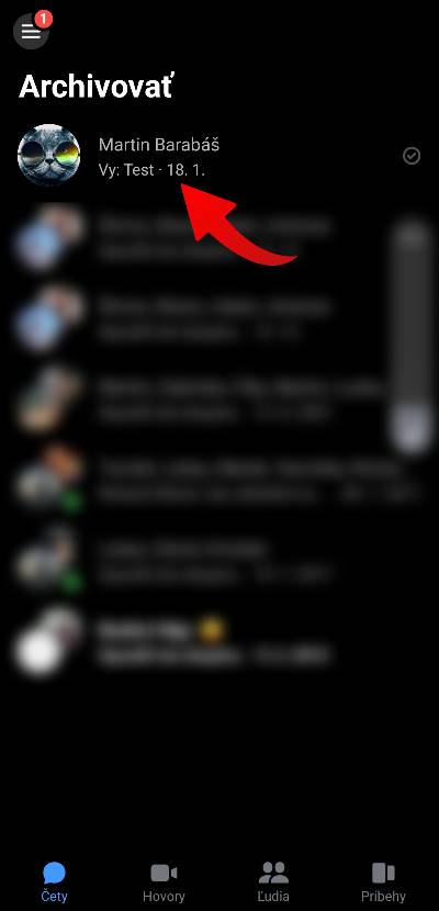 ako najst archivovane konverzacie messenger navod_3