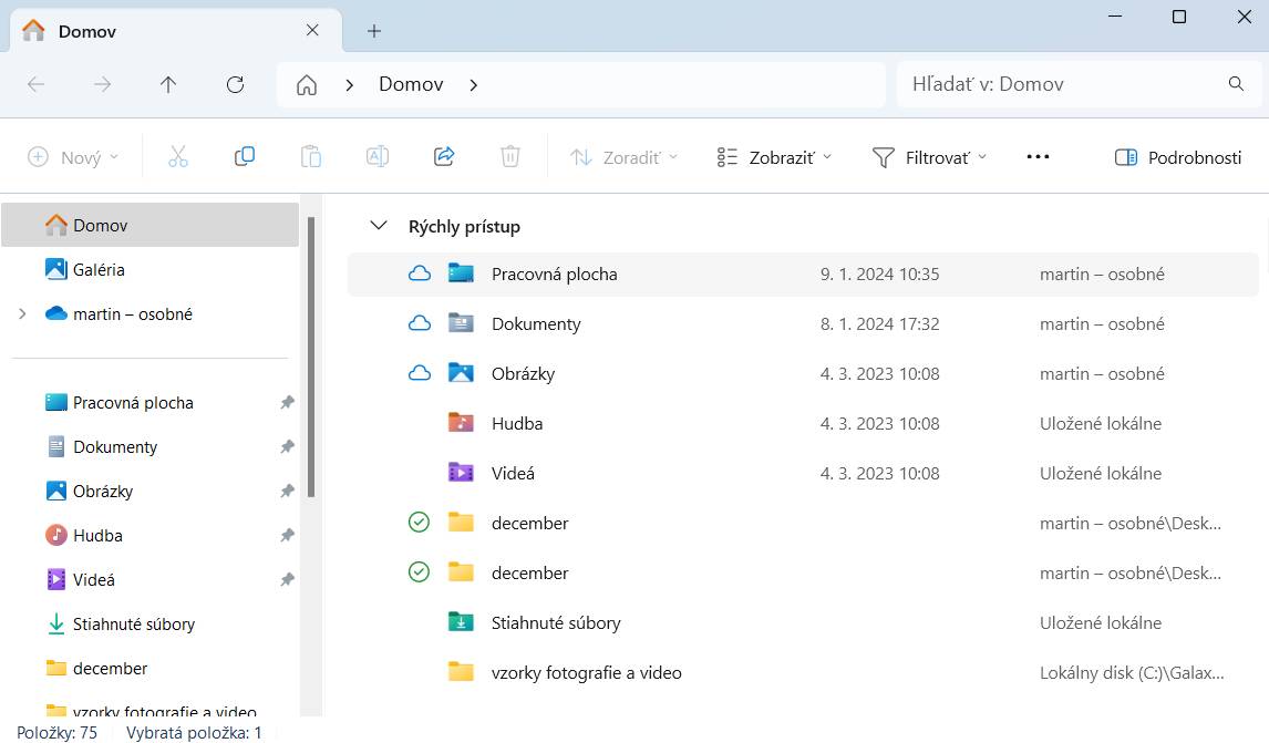 navod ako si prisposobit prieskumníka vo Windows_zobrazenie ikon ako obsah a zoznam