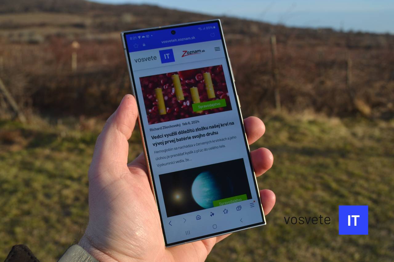 Galaxy S24 Ultra recenzia_displej