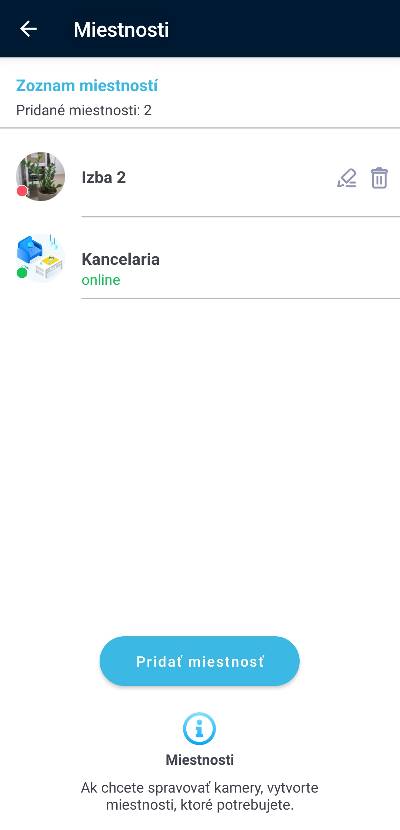 ZoomOn aplikacia sledovanie_vytvorenie miestnosti_1