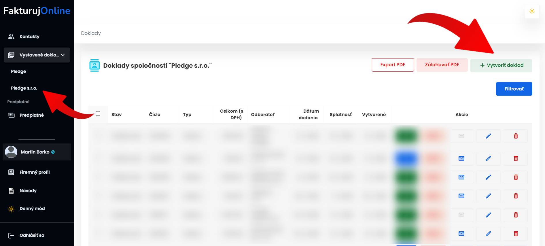ako vystavit fakturu v systeme fakturujonline recenzia aplikacie_1