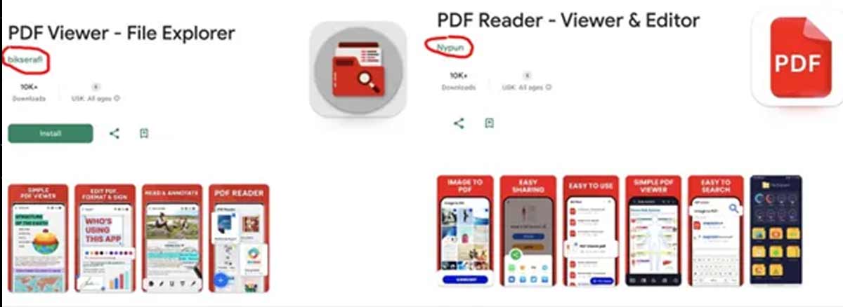 Podvodné aplikácie v Obchode Play