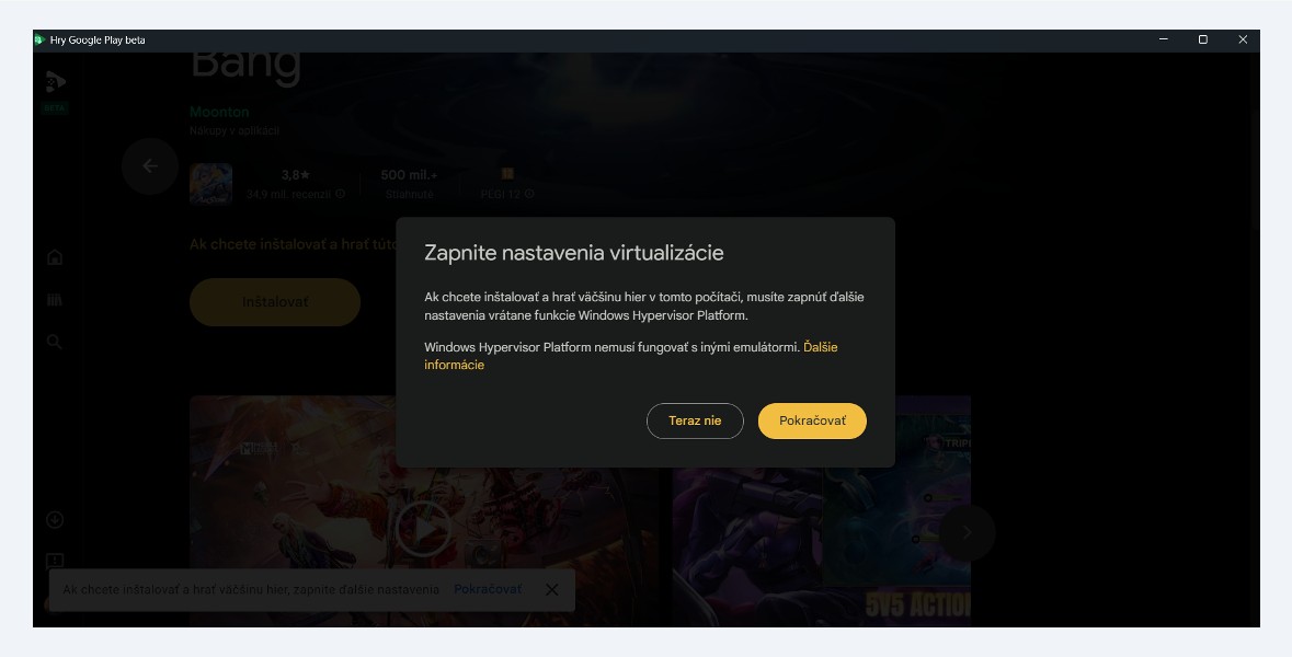 Android aplikacie pre Windows Google Play__2