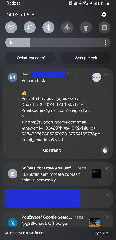 Gmail funkciu reakcie na spravy cez emoji_3