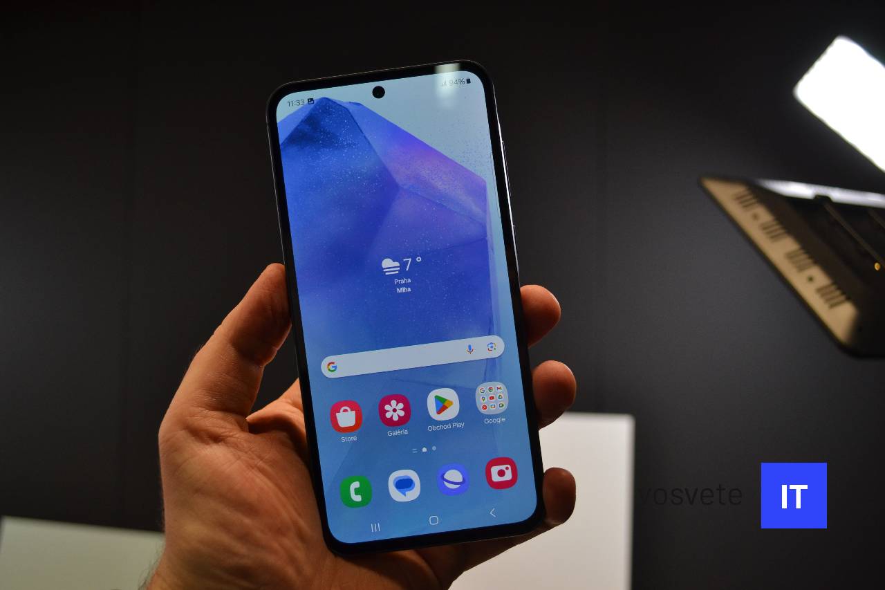 Samsung Galaxy A55 5G predny displej