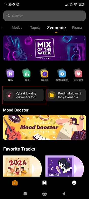 Ako si nastaviť obľúbenú pesničku ako tón zvonenia?