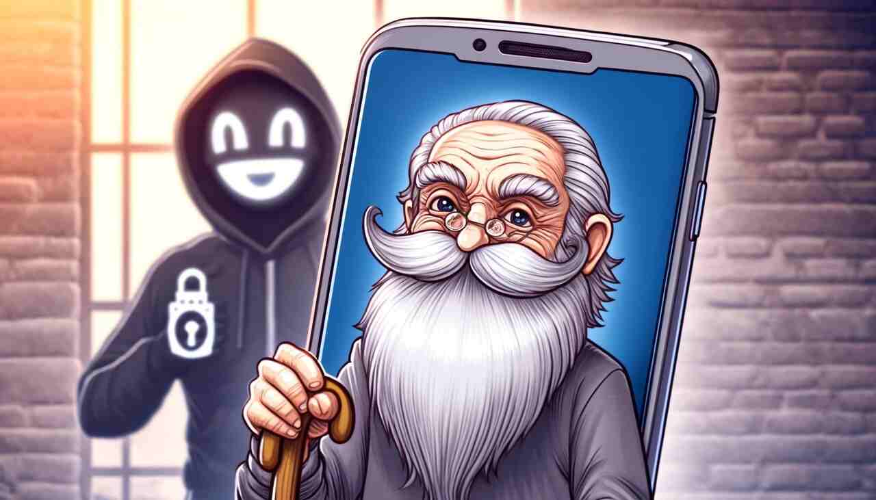 stary smartfon