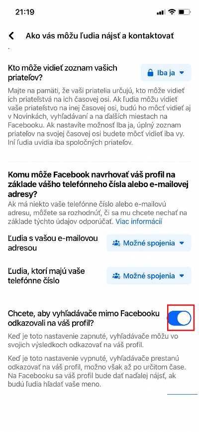 vyhľadávače mimo facebooku