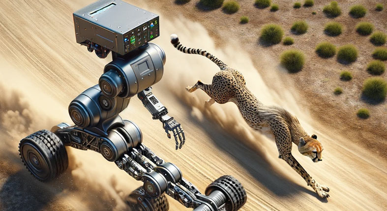 Dnešné roboty stále nedokážu prekonať zvieratá aj napriek významným pokrokom v tejto oblasti.