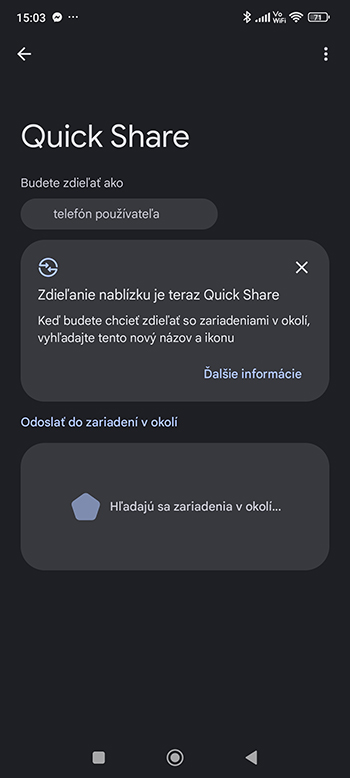 Ako používať funkciu Quick Share