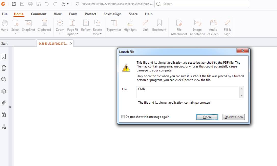 FOXIT PDF chybny dizajn_hackeri utok