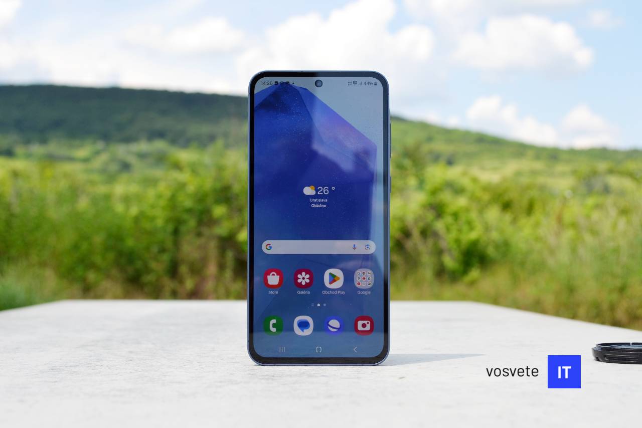 Recenzia Samsung Galaxy A55 5G displej
