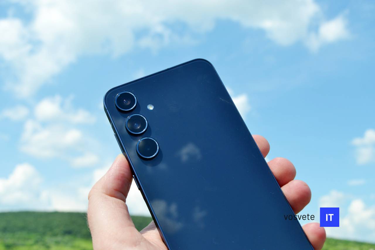 Recenzia Samsung Galaxy A55 5G kamera