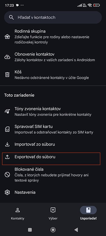Ako si preniesť kontakty do nového smartfónu 