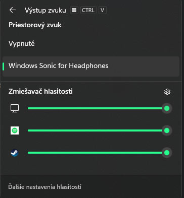 Ako nastaviť hlasitosť individuálnych aplikácií