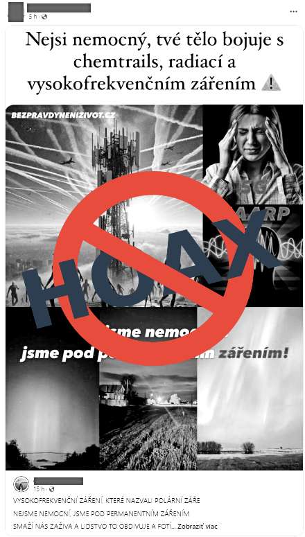 hoax polarna ziara 5G a bolesti hlavy