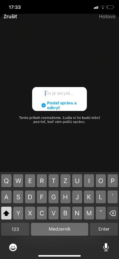 skrytie príbehu