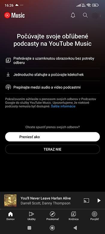 Google Podcasty u nás čoskoro končia, takto si ich presuniete do inej aplikácie