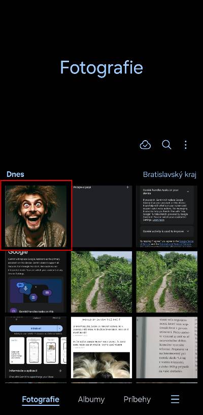 Ako vytvorit nalepku v aplikacii galeria navod_1