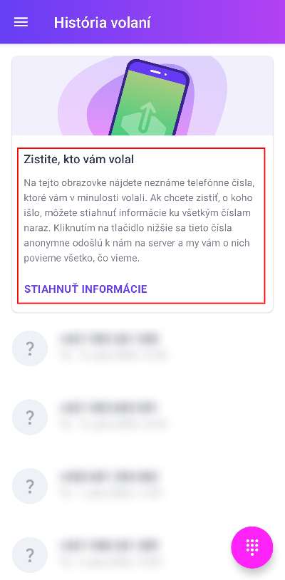 Call insider kto mi volal_1