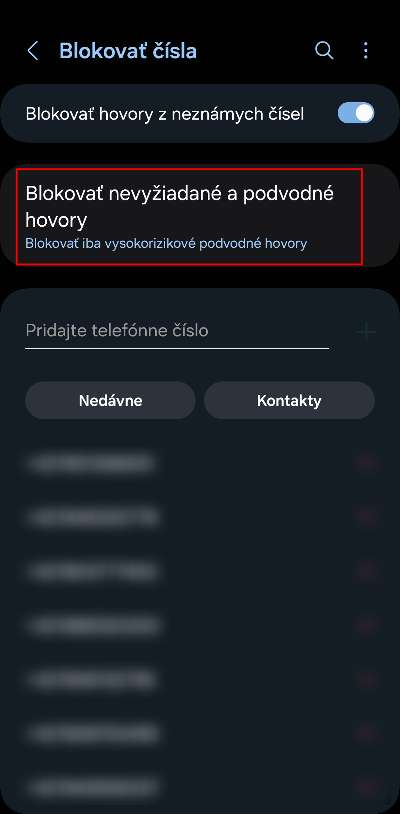 Google telefon navod ako blokovat podvodne hovory navod_2