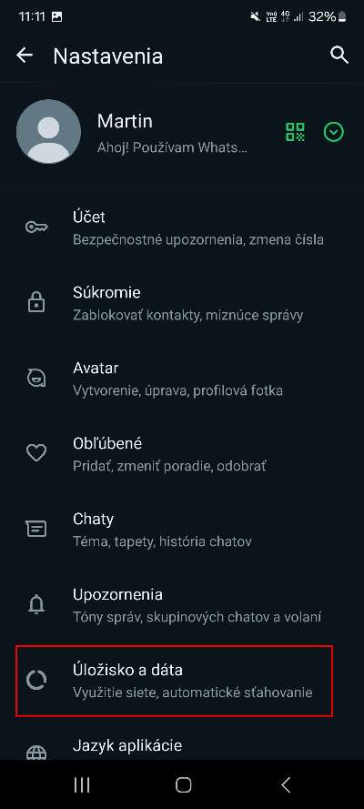 WhatsApp ako vypnut ukladanie mutlimedialnych suborov do pamate smartfonu navod_1