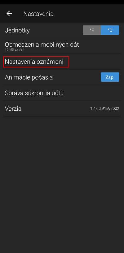 ako nastavit upozornenie na bliziacu sa burku na androide navod_3