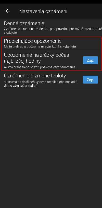 ako nastavit upozornenie na bliziacu sa burku na androide navod_4