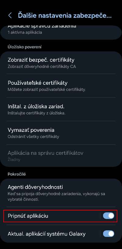 ako zapnut funkciu pripnutia aplikacie na obrazovku telefonu_3