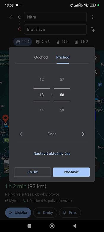 Málo známe funkcie Google Máp