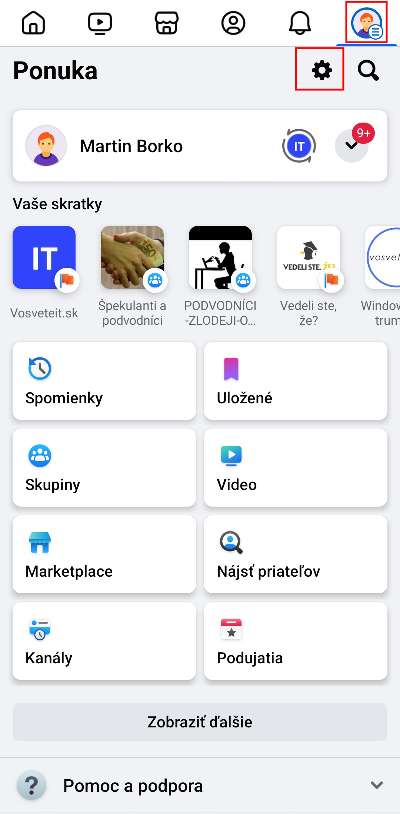 kde vsade ste prihlaseny k Facebooku uctu_1